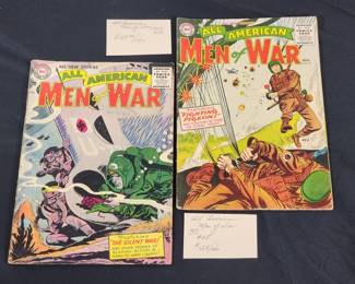 Lot # : 339 - 1955 All American Men Of War Nazi U-Boat cover
