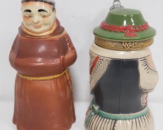 Lot # : 365 - Pair of German beer steins, box lot
