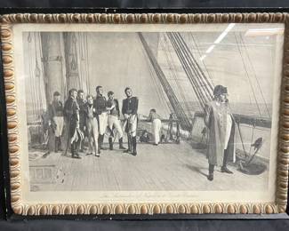 Lot # : 431 - Antique Napoleon Bonaparte Lithograph
