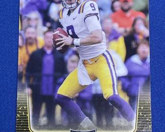 Lot # : 435z - 2020 Leaf Joe Burrow rookie
