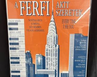 Lot # : 446 - Poster of NYC Chrystler Building
