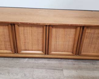 Lot # : 25 - Mid century modern low console cabinet
