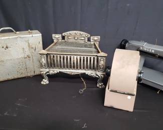 Lot # : 586 - Tub of miscellaneous singer, rolodex, vintage
