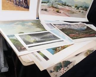 Lot # : 304 - Large group of high quality prints various sizes
