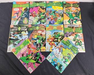 Lot # : 340 - 1977-81 British copy Green Lantern Green Arrow
