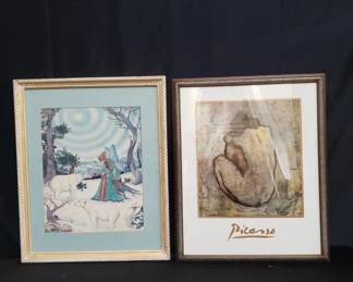 Lot # : 525 - Pair of prints
