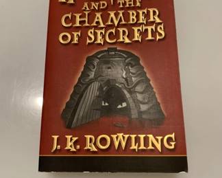 Lot # : 154f - "Harry Potter and the Chamber of Secrets" book
