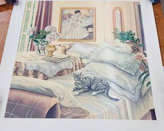 Lot # : 560 - 1989 hand signed Susan Rios Artist Proof serigraph
