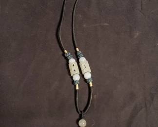 Lot # : 524 - Asian jadite necklace
