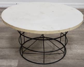 Lot # : 464 - Verner Panton style Mid century wire coffee table
