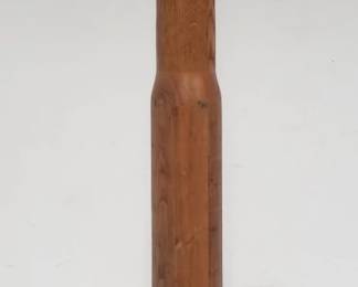 Lot # : 220 - Movie prop MK 650 wood dummy artillery shell
