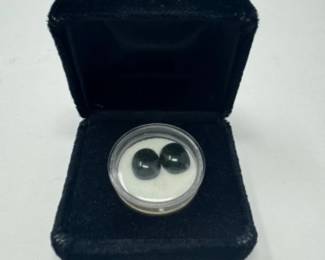 Two Nephrite Jade Stones (Approx. 1.8g Combined)	