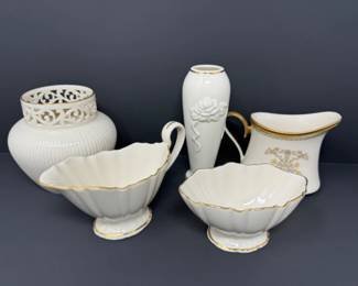Vintage Lenox Gold-Trimmed Porcelain Collection	