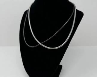 Schofer Stainless Steel Necklaces, 15" (1 w/ Gold)	