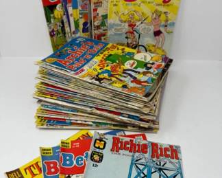 Blast from the Past! Vintage Comic Book Bundle: Archie, Harvey & More!	