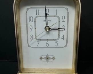 Seiko Quartz Desk Clock	