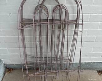 14-Panel Folding Garden Wire Fence	