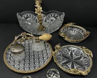 Victorian Glassware Collection: Glass Bowl, Candy Dish & More	