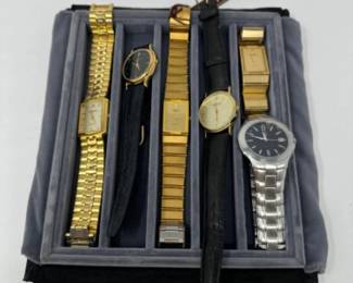 Gruen & ESQ Men's Watches (Set of 6) - Like New!	