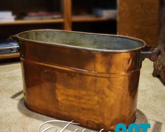 Brass Firewood Bucket