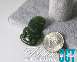 1.5″ Jade Maori Pendant