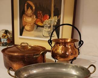 Various Copper Pieces