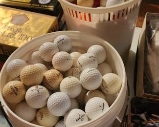 100's of Golf Balls & Several Sets of Golf Clubs