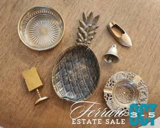 Various Brass Curios from Brazil