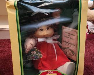 Unopened 1984 Cabbage Patch Kid Doll ( Girl )