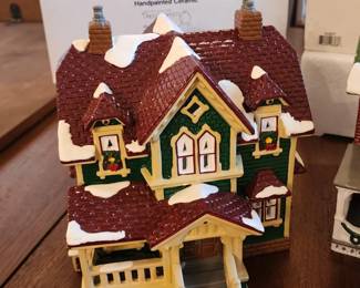 Snow Village Christmas Houses