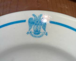 Masonic Plate