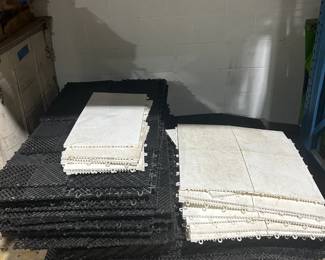 Snaplock flooring tiles