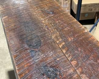 Solid wood rustic furniture