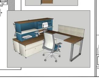 High end, modern office furniture. Currently dissassembled and palletized.