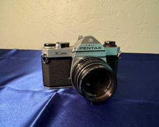 Vintage Pentax camera.