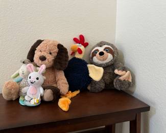 Childen's plush animals