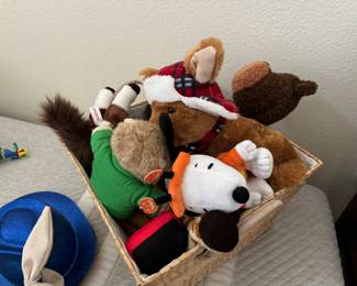 Children's plush animals