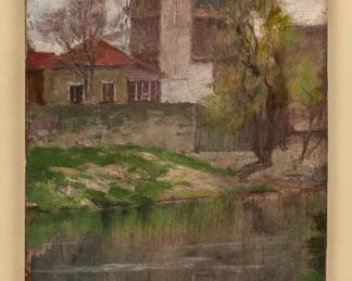 Robert J. Onderdonk, Old Mill on the San Antonio River