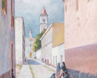 Robert Jenkins Onderdonk, Toluca, Mexico, watercolor and gouache on paper