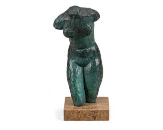  Charles Umlauf, Standing Nude, artist-cast bronze