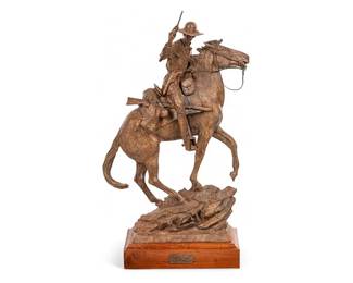 Jason Scull, John Coffee Hays , 2002. artist-cast bronze