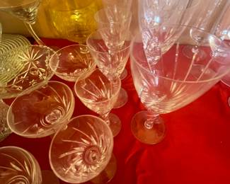 stuart crystal  not a huge amount  but very collectible brand 