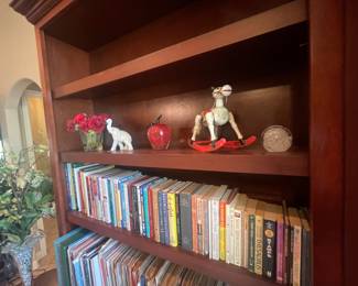 books all over the house 