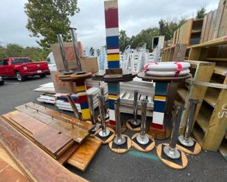 Assorted restaurant furniture