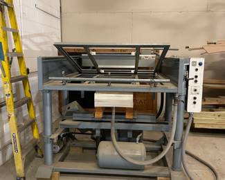 Model BV C class 48” x 48”  Bel-O-Vac former