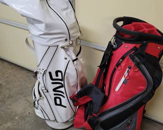 PING pro golf bad, Academy gold bag