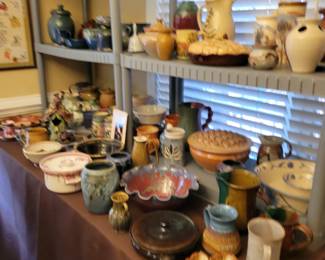 Handmade pottery