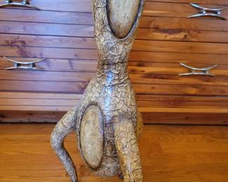 Unique 3 legged art vase