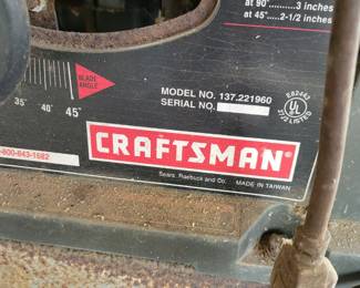 Craftsman table saw