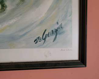 DeGrazia signed and numbered print